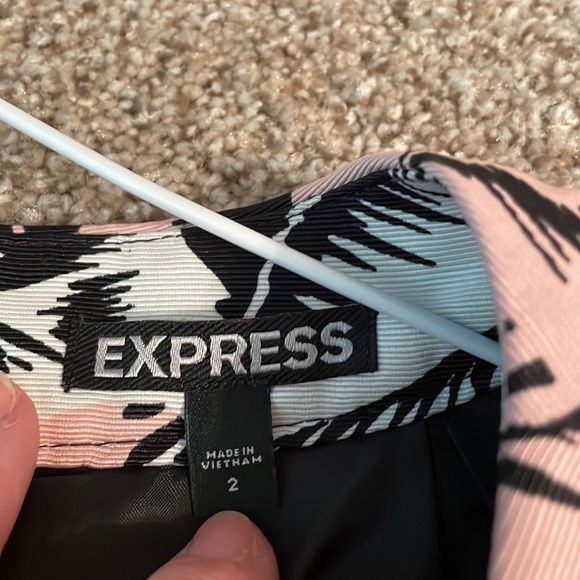 Flared printed skirt - Picture 3 of 5